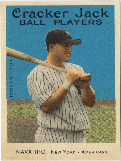 2004 Topps Cracker Jack Mini Blue #236B Dioner Navarro SP