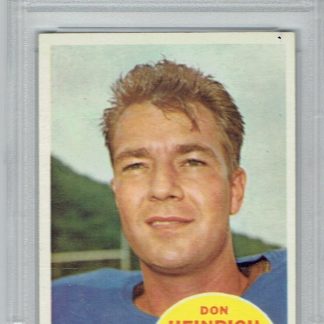 1960 Topps Dallas Cowboys Team Set