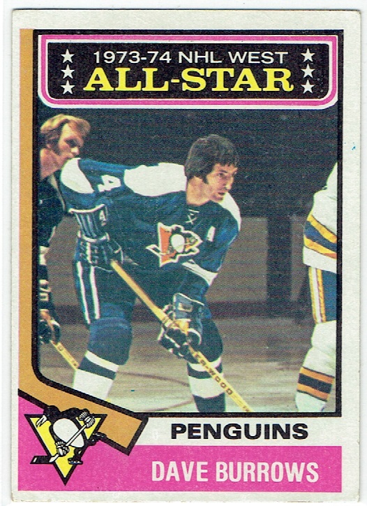 1974-75 Topps #137 Dave Burrows – Rookies and more