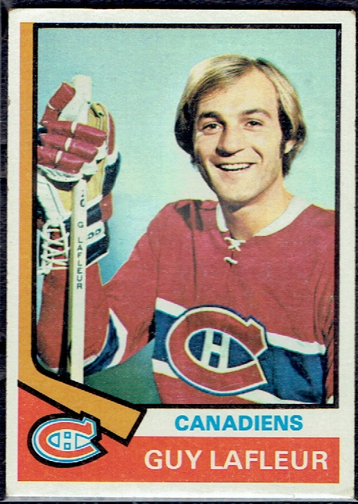 1974-75 Topps #232 Guy Lafleur
