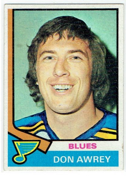 1974-75 Topps #80 Don Awrey