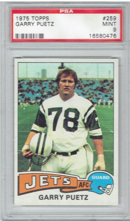 1975 Topps #259 Garry Puetz PSA 9