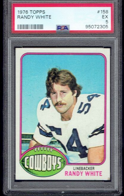 1976 Topps #158 Randy White (PSA 5)