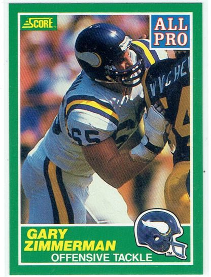 1989 Score #294 Gary Zimmerman (All Pro)