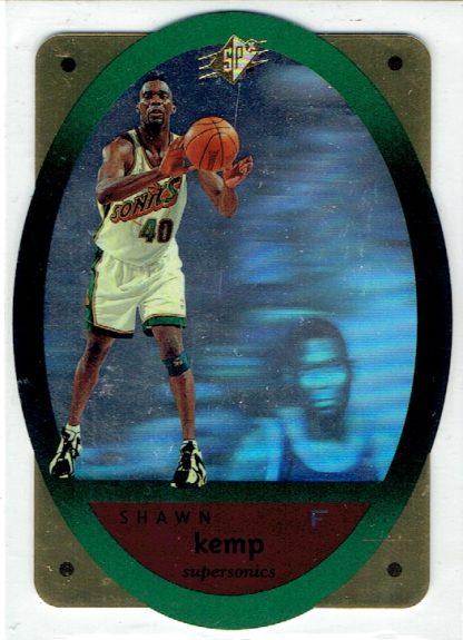 1996-97 SPx - [Base] - Gold #44 - Shawn Kemp