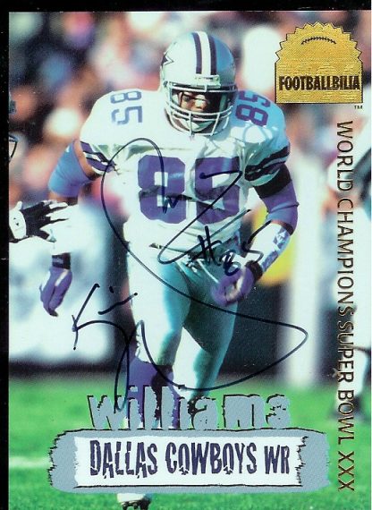1996 Collector's Edge Cowboybilia Autographs #DCA8 Kevin Williams