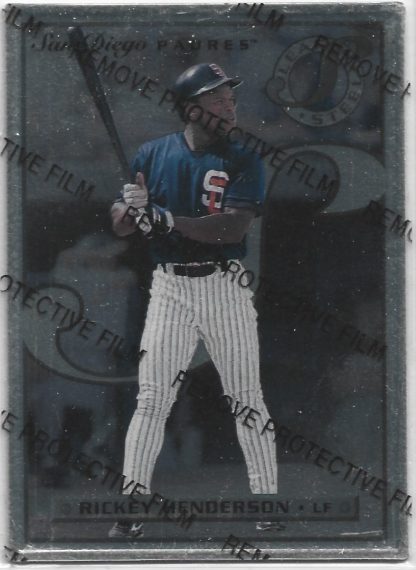 1996 Leaf Preferred Steel #57 Rickey Henderson