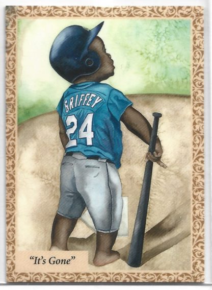 1998 Sports Illustrated Then And Now Art Of The Game #AG1 Ken Griffey Jr.