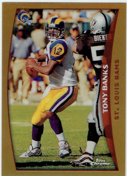 1998 Topps Chrome Refractors #48 Tony Banks