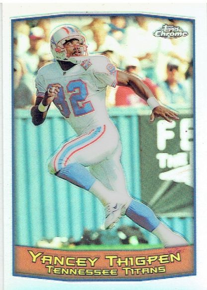 1999 Topps Chrome Refractors #64 Yancey Thigpen