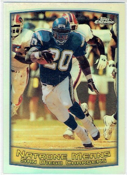 1999 Topps Chrome Refractors #77 Natrone Means