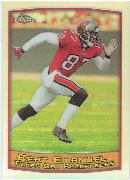 1999 Topps Chrome Refractors #78 Bert Emanuel