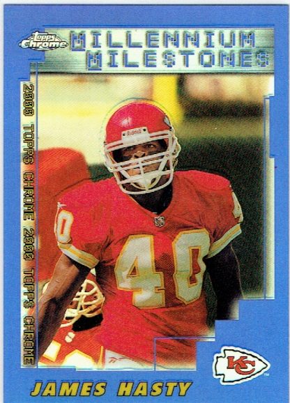 2000 Topps Chrome Refractors #207 James Hasty MM