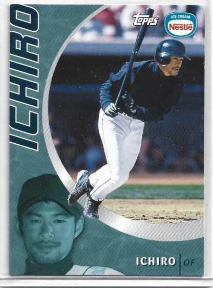 2002 Topps Nestle Ice Cream #6 Ichiro Suzuki