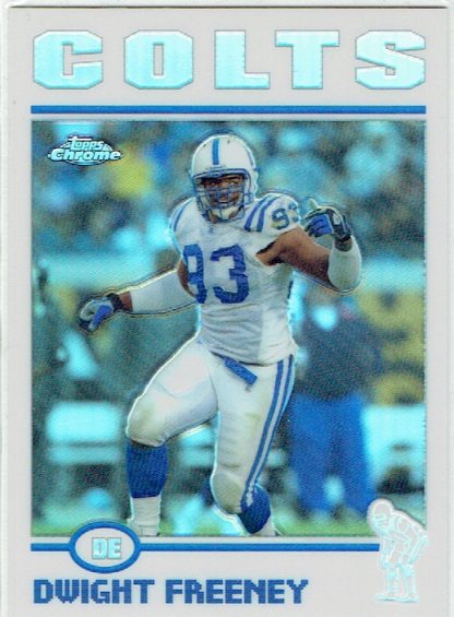 2004 Topps Chrome Refractors #17 Dwight Freeney