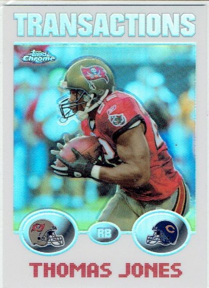 2004 Topps Chrome Refractors #42 Thomas Jones
