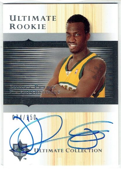 2005-06 Ultimate Collection #166 Johan Petro