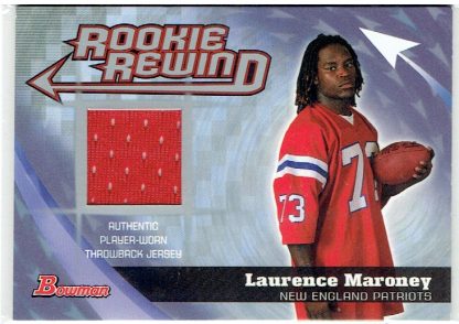 2006 Bowman Rookie Rewind Jerseys #BRRLM Laurence Maroney B