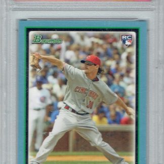 2010 Bowman Draft, Draft Picks - Blue #BDP33 Travis Wood (PSA 9)