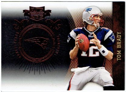 2010 Panini Plates And Patches #58 Tom Brady