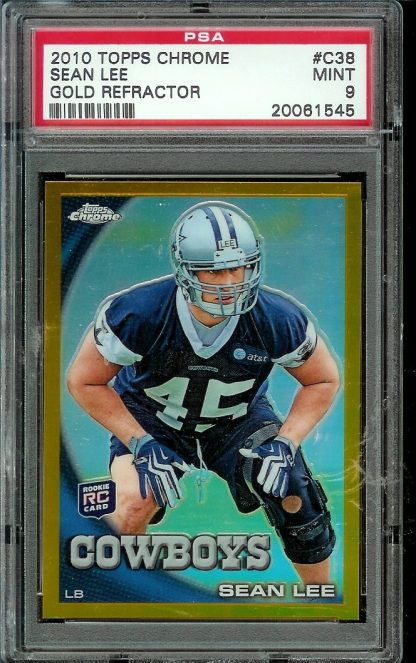 2010 Topps Chrome Sean Lee Refractors (all variations)