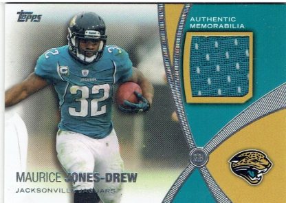 2012 Topps Prolific Playmakers Relics #PPRMJD Maurice Jones-Drew