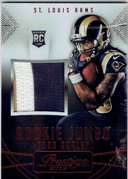 2015 Prestige Rookie Jumbo Materials Patch #RJJTG Todd Gurley
