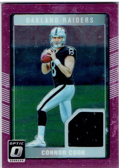 2016 Donruss Optic Donruss Rookie Threads Pink #9 Connor Cook