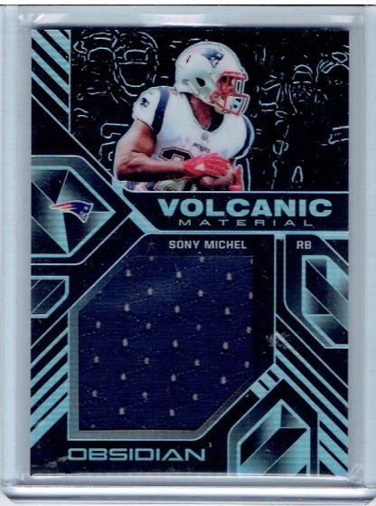 2018 Obsidian Volcanic Material #16 Sony Michel
