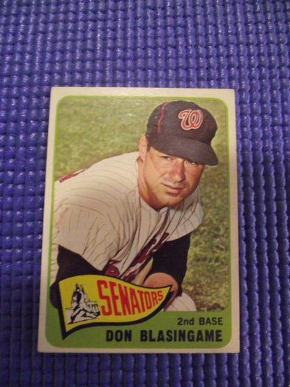1965 Topps #21 Don Blasingame