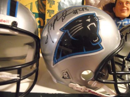 Stephen Davis - Carolina Panthers - Autographed Mini Helmet