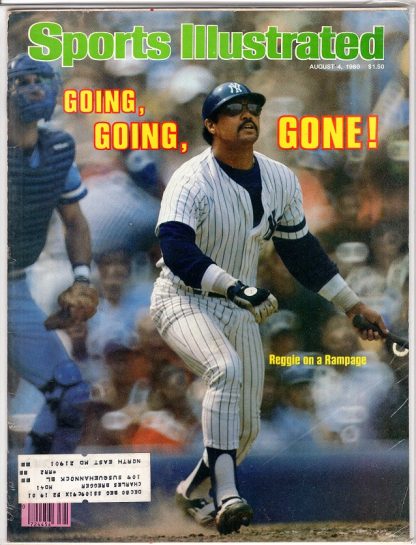 Sports Illustrated - October 4, 1980, Reggie Jackson, Going, Going, Gone